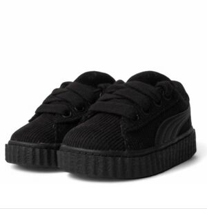 Black/Gold‎ FENTY X PUMA CREEPER PHATTY SNEAKER Toddler Size 7c